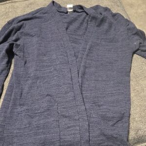 Old Navy Blue Cardigan Sweater